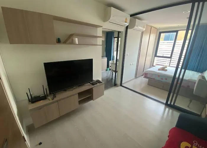 Quiet One Bedroom Near Bts Onnut Appartement