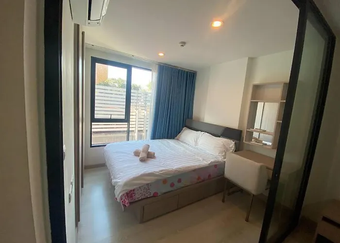 Appartement Quiet One Bedroom Near Bts Onnut Bangkok
