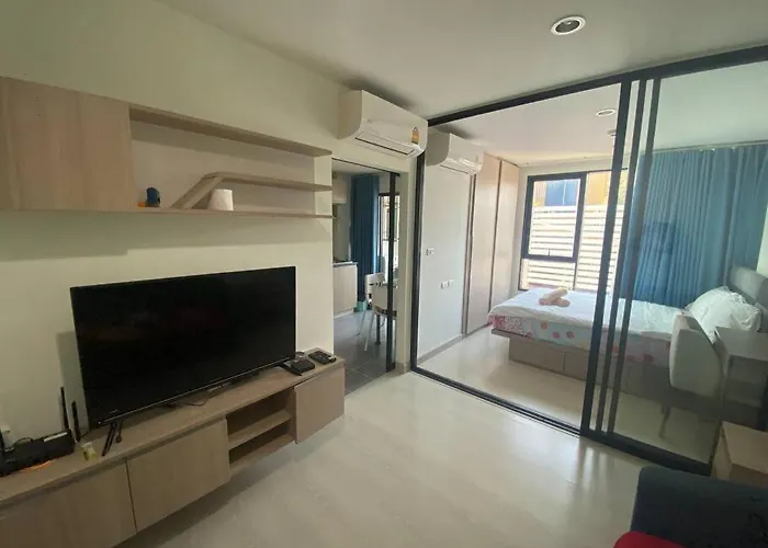Quiet One Bedroom Near Bts Onnut Appartement