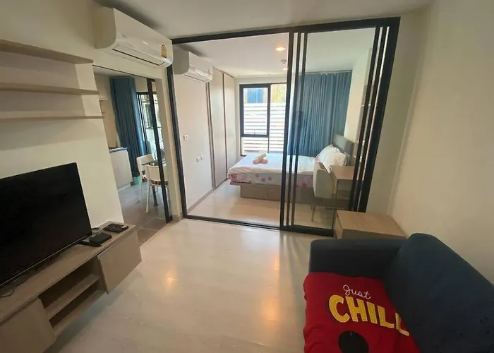Quiet One Bedroom Near Bts Onnut Appartement Bangkok